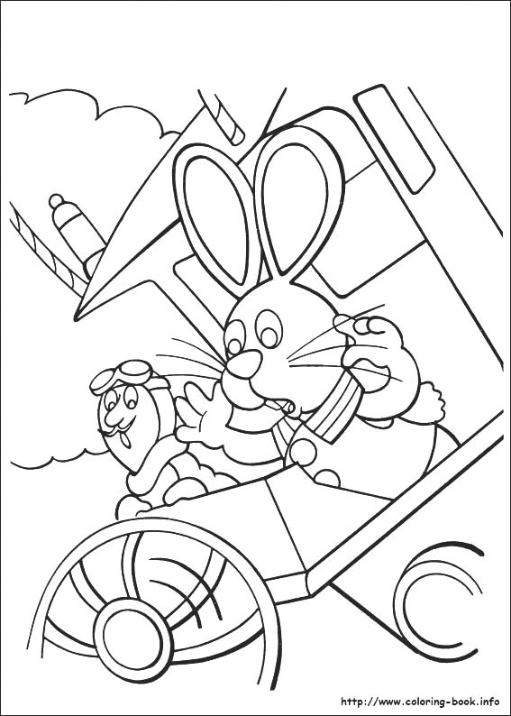 Peter Cottontail coloring picture